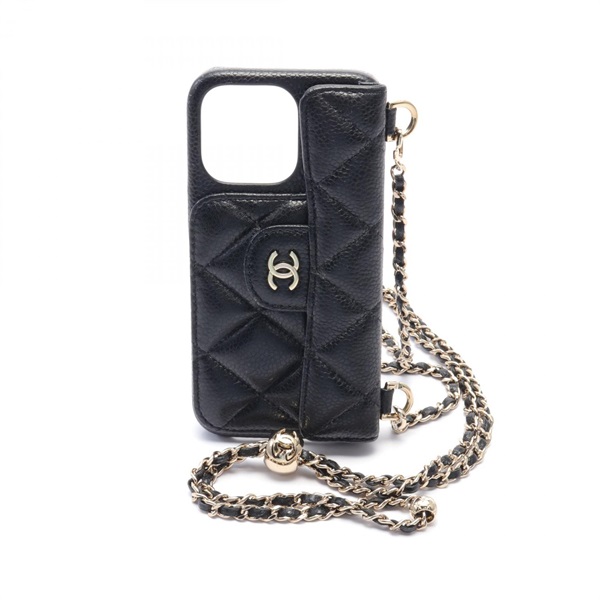 シャネル(CHANEL)シャネル マトラッセ ココマーク iPhone13/13Pro専用
