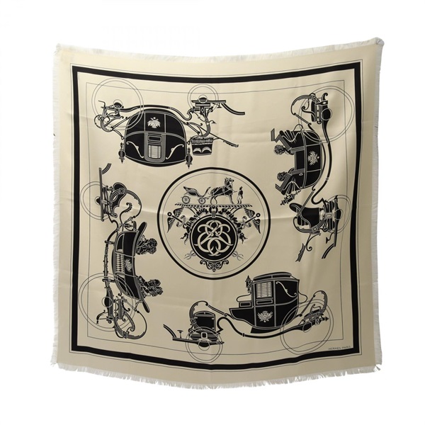 エルメス(HERMES)エルメス カレ80 EX-LIBRIS エクスリブリス スカーフ