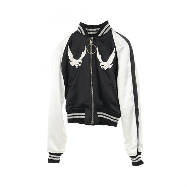 オフホワイト(OFF-WHITE)オフホワイト Embroidered Souvenir Jacket