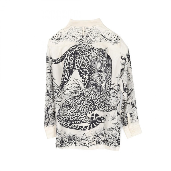 エルメス(HERMES)エルメス JUNGLE LOVE ブラウス 衣料品 トップス