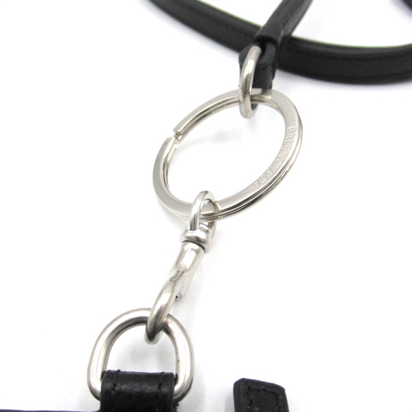 バレンシアガ(BALENCIAGA)バレンシアガ ストラップ付 キーリング