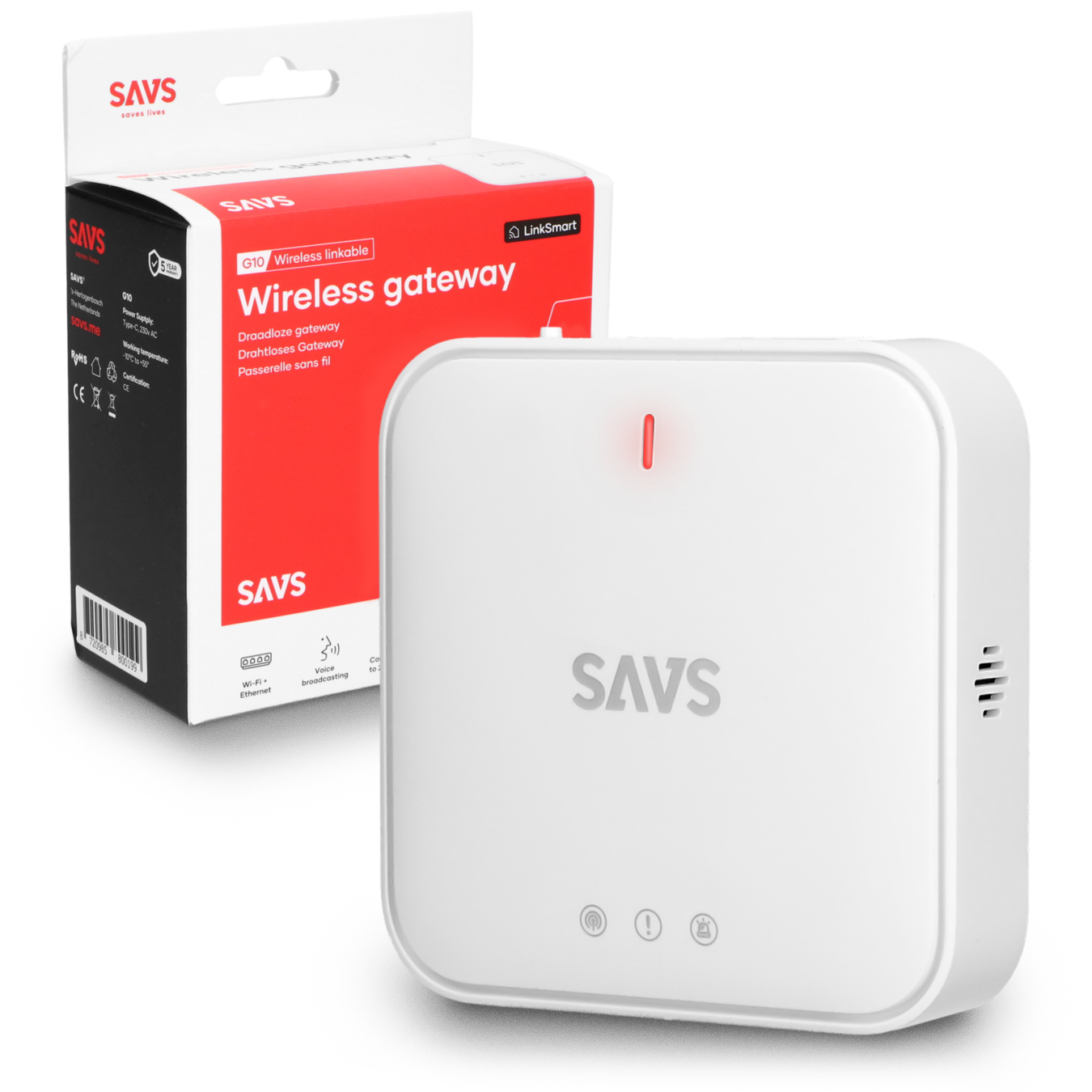 SAVS G10 Gateway - LinkSmart® - Brandpreventiewinkel