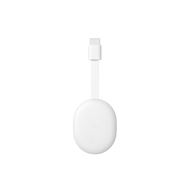 Google CHROMEC4KGTVW Chromecast with Google TV - Snow | BrandsMart USA