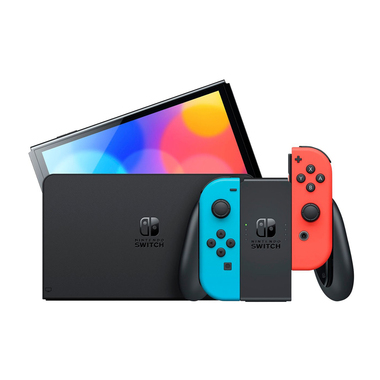 Nintendo Switch 115464 OLED Model with Joy-Con - Red/Blue