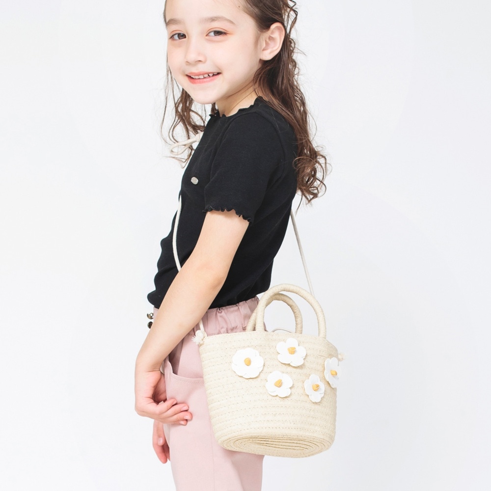 お花モチーフ付き2WAYバッグ ｜子供服&ベビー服 ブランシェス 公式通販