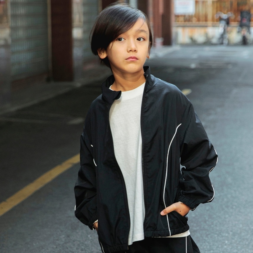 WEB限定/DRC/セットアップ対応】配色パイピングナイロンジャケット