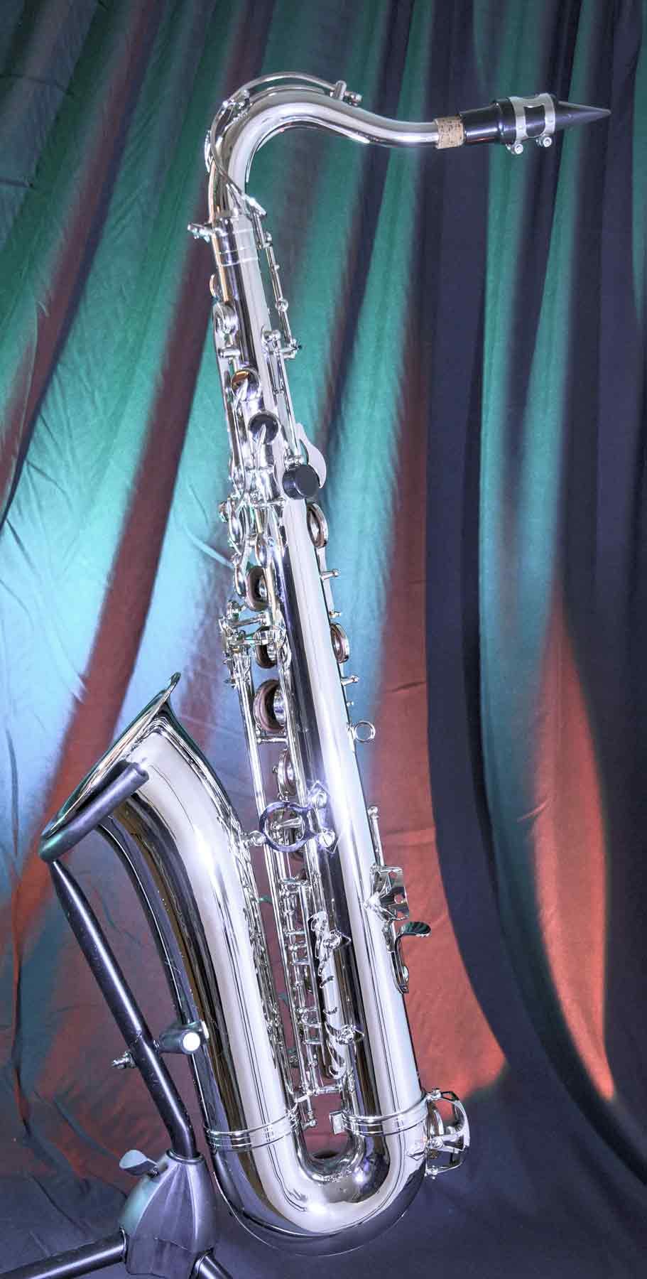 Mendini Nickel Tenor Saxophone for Sale | Mendini Tenor Sax