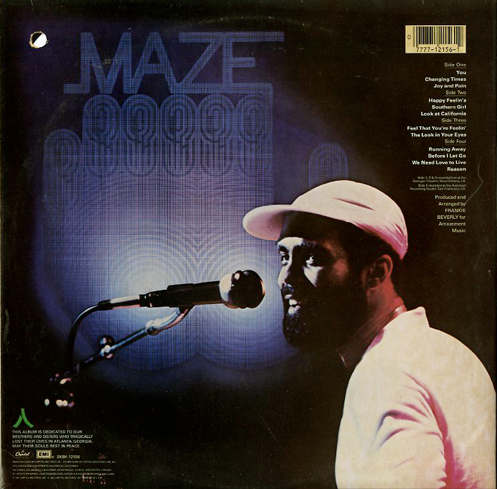 MAZE feat. FRANKIE BEVERLY / LIVE IN NEW ORLEANS - Breakwell Records