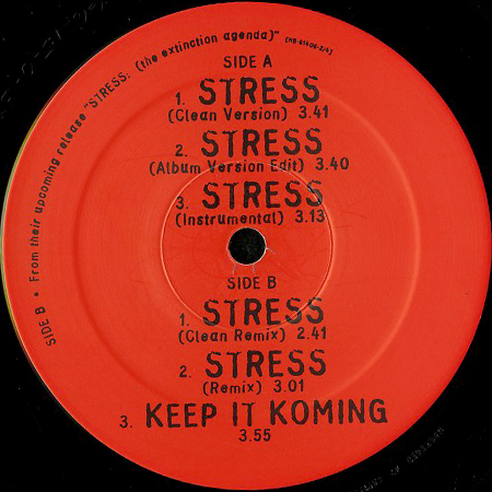 ORGANIZED KONFUSION / STRESS - Breakwell Records