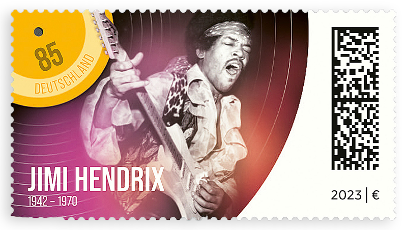 ポップスとロック ミュージックの伝説: ジミ ヘンドリックス