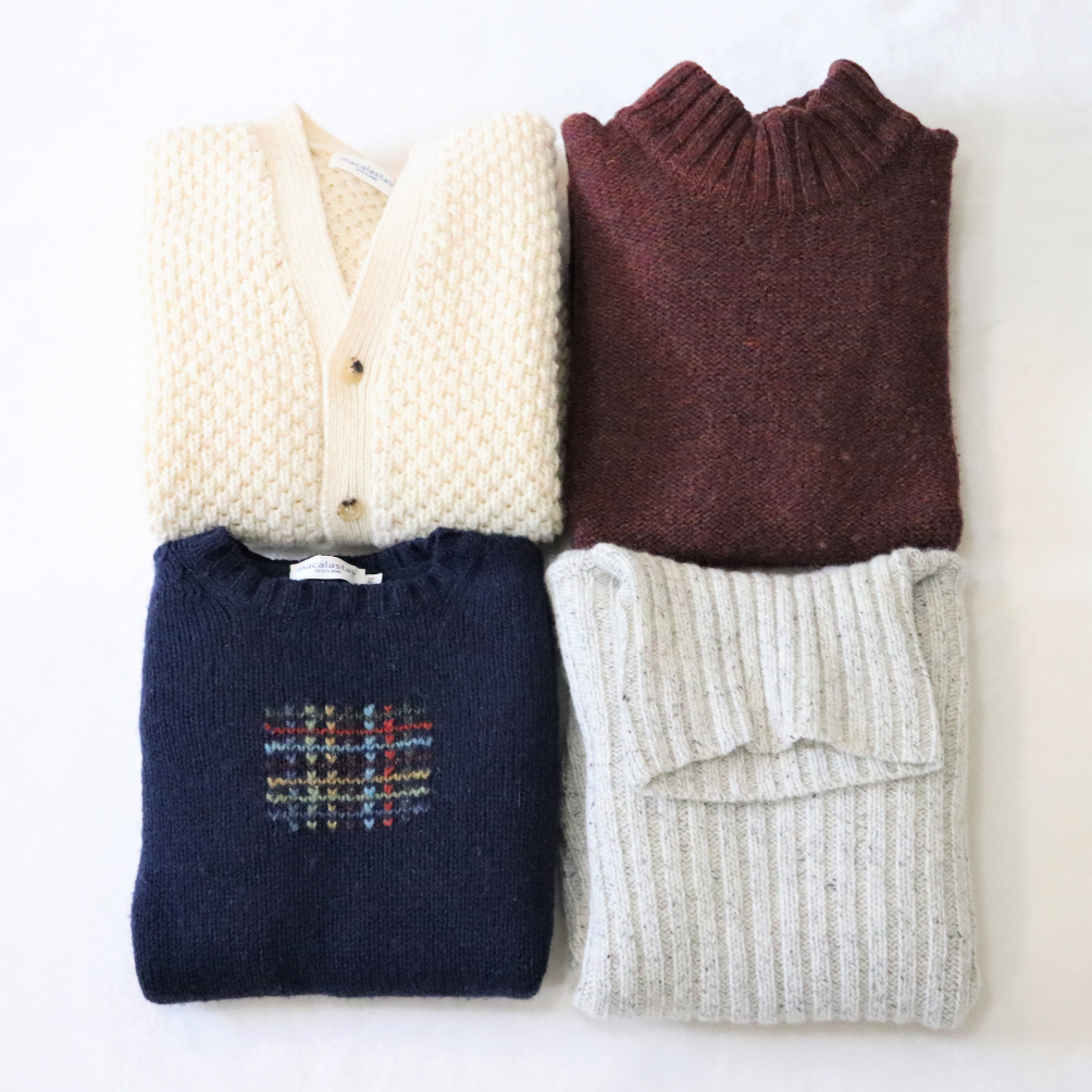 羊毛をちょっと楽しむウールニットケア | BRITISH MADE Staff blog