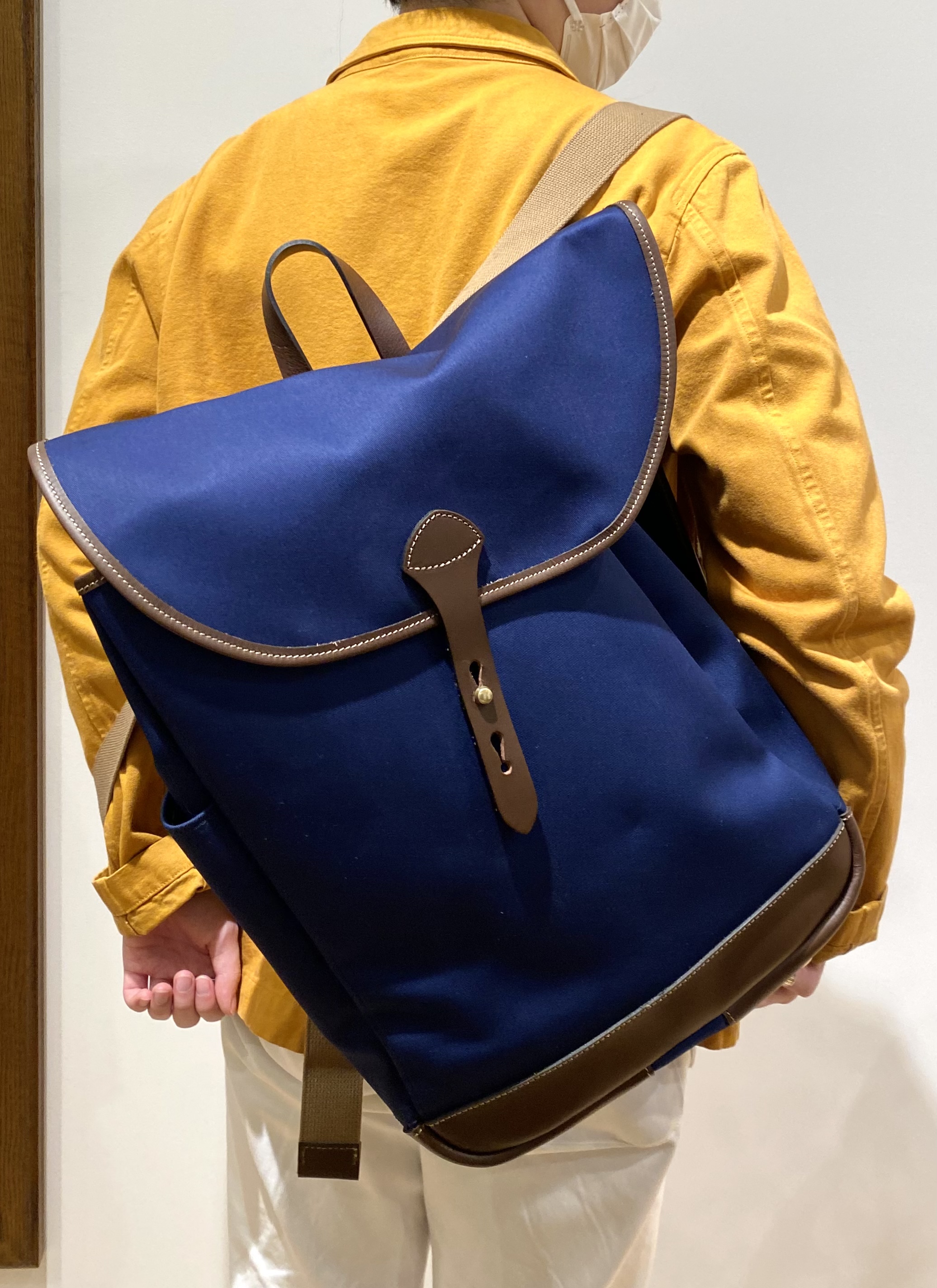 クラシックな装いに馴染むビリンガムのデイパック | 銀座店 | BRITISH