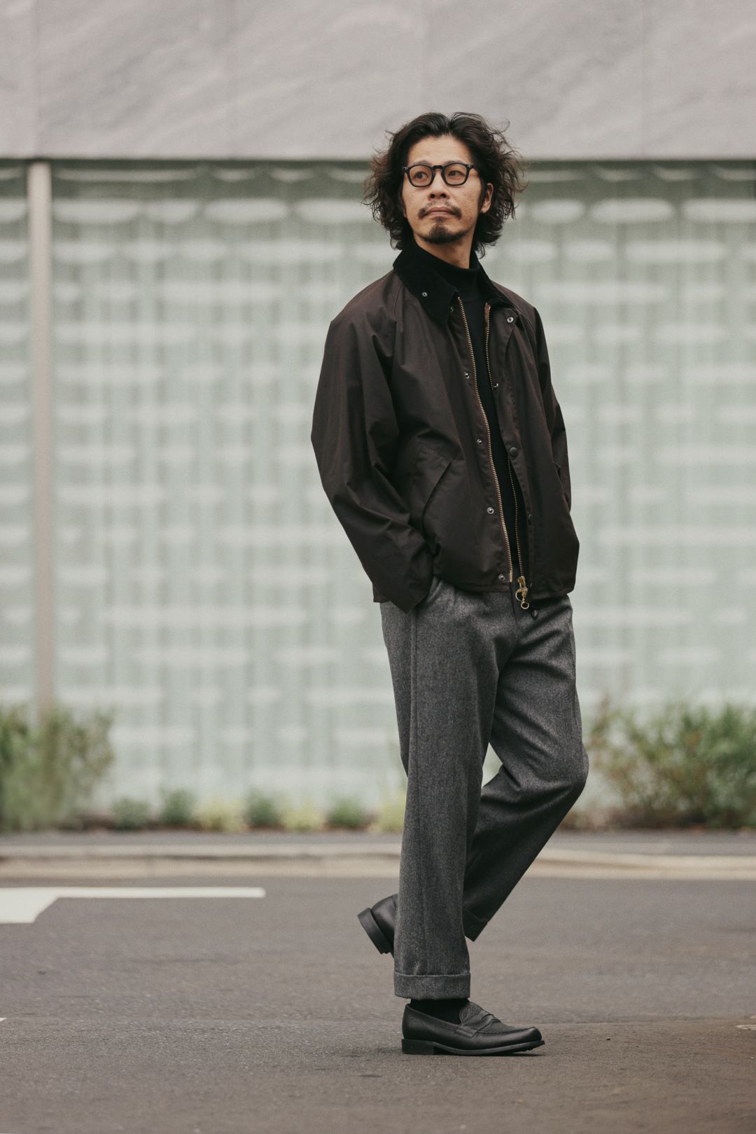 スタイリスト四方さんと検証。 バブアーは「短丈ブラウンこそ万能」な