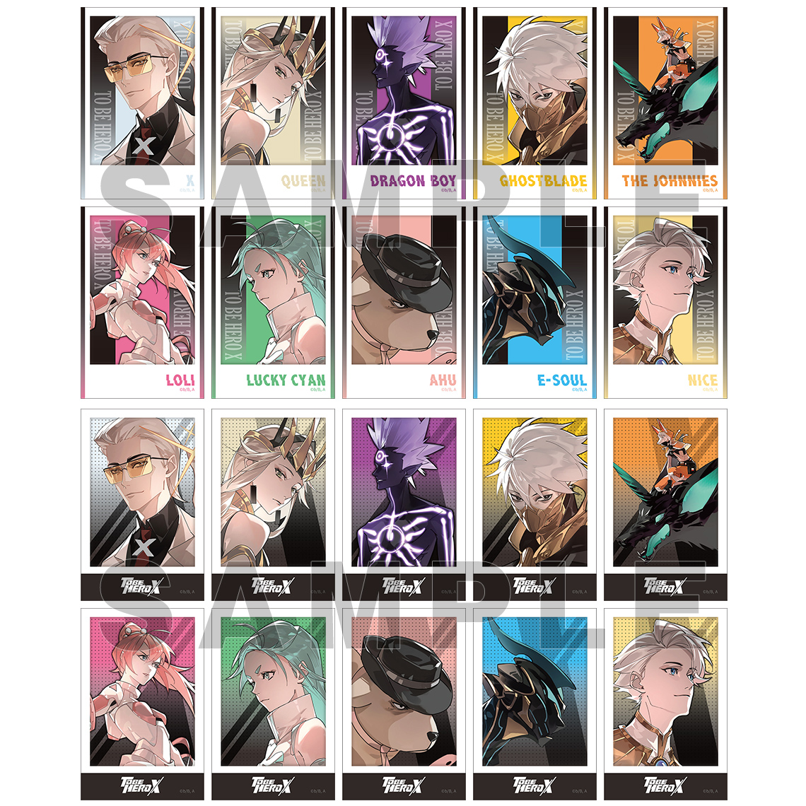アニメ「TO BE HERO X」 トレーディングミニクリアカード | グッズ