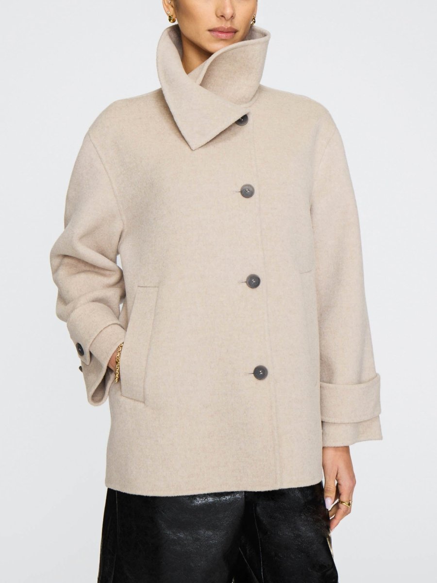 Women's Andie Jacket in Chia Mélange | Brochu Walker