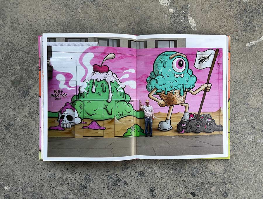 Buff Monster is Staying Melty | Brooklyn Street Art