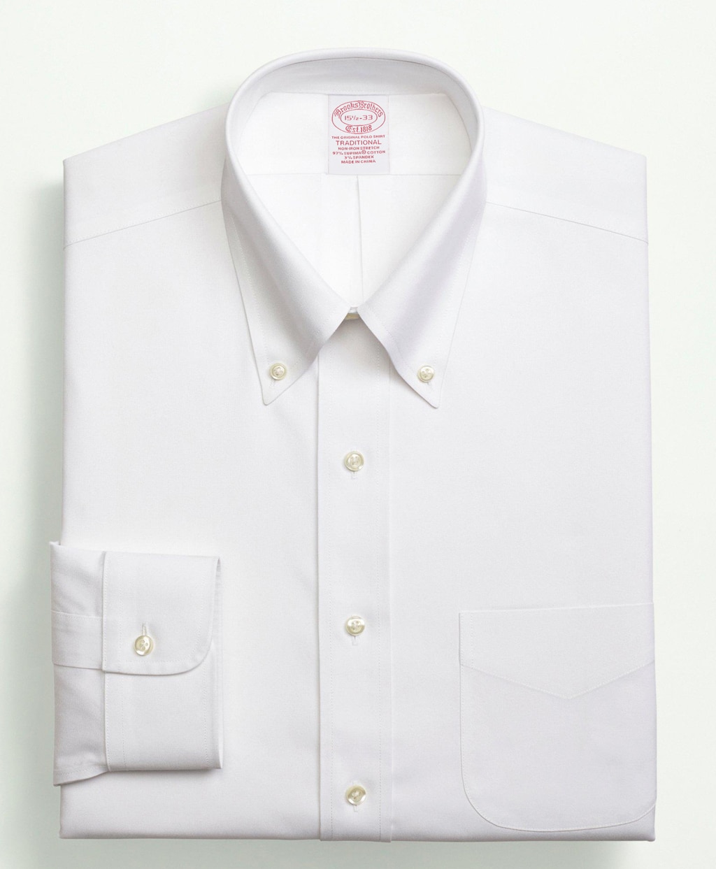 長袖 ノンアイロン ピンポイントオックスフォード ドレスシャツ New