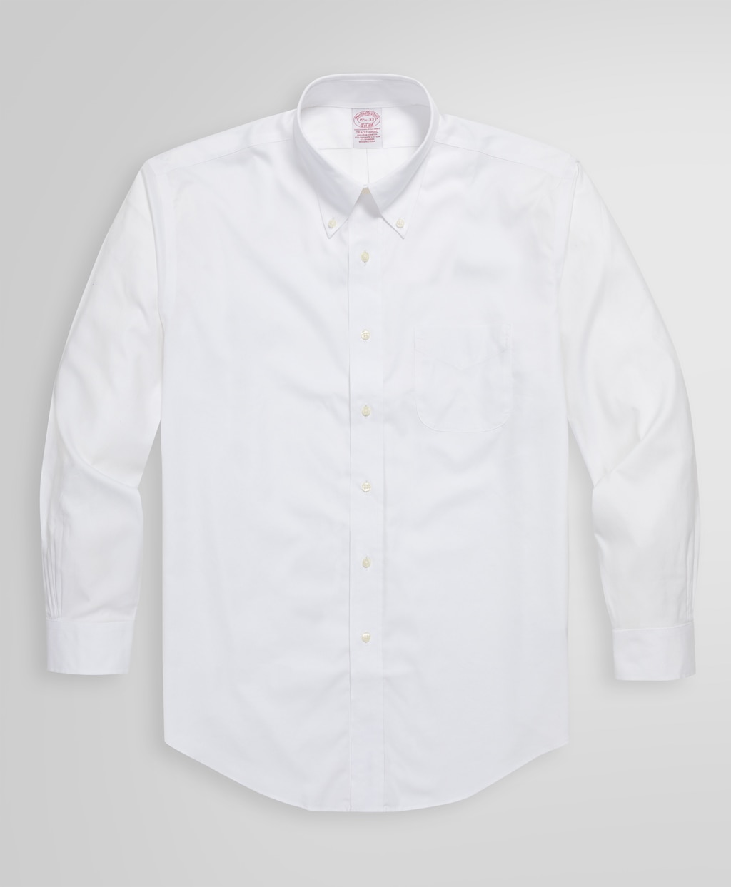 長袖 ノンアイロン ピンポイントオックスフォード ドレスシャツ New