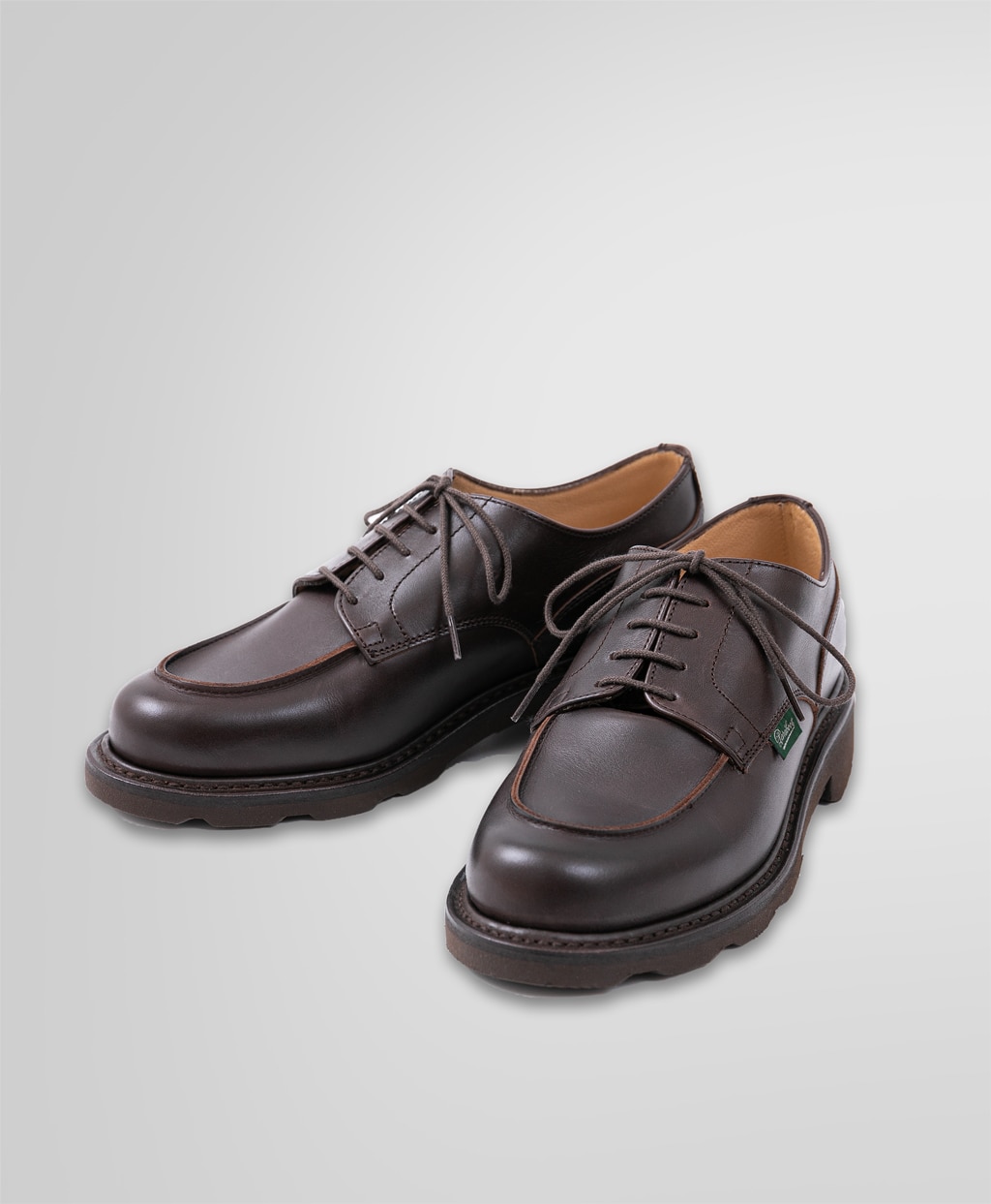 Brooks Brothers × Paraboot カーフレザー シャンボード Uチップ