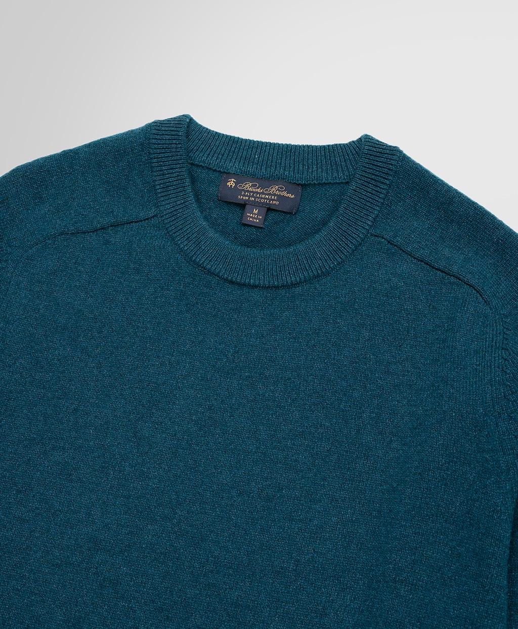 カシミヤ サドルショルダー クルーネックセーター | Brooks Brothers