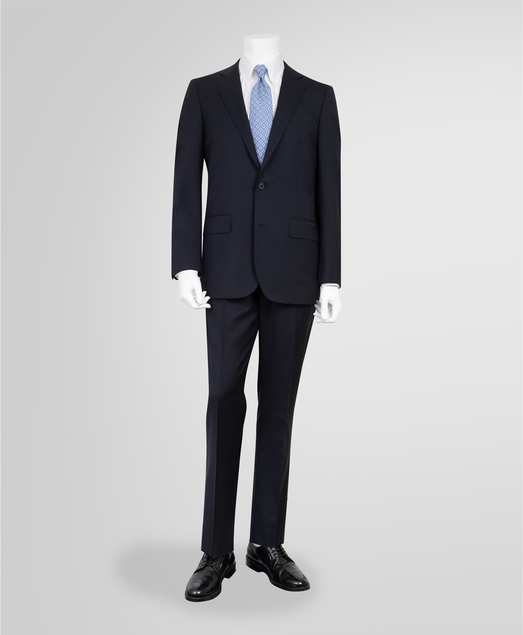 ウール ナローストライプ シングル2釦 スーツ Classic | Brooks