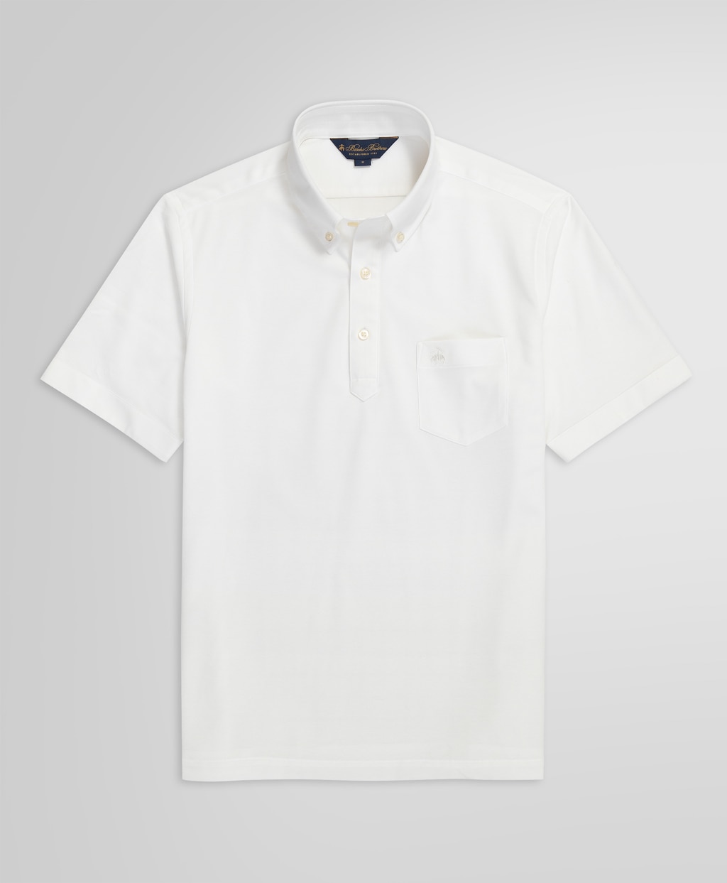 コットン/ポリエステルピケ ソリッド ポロシャツ withポケット