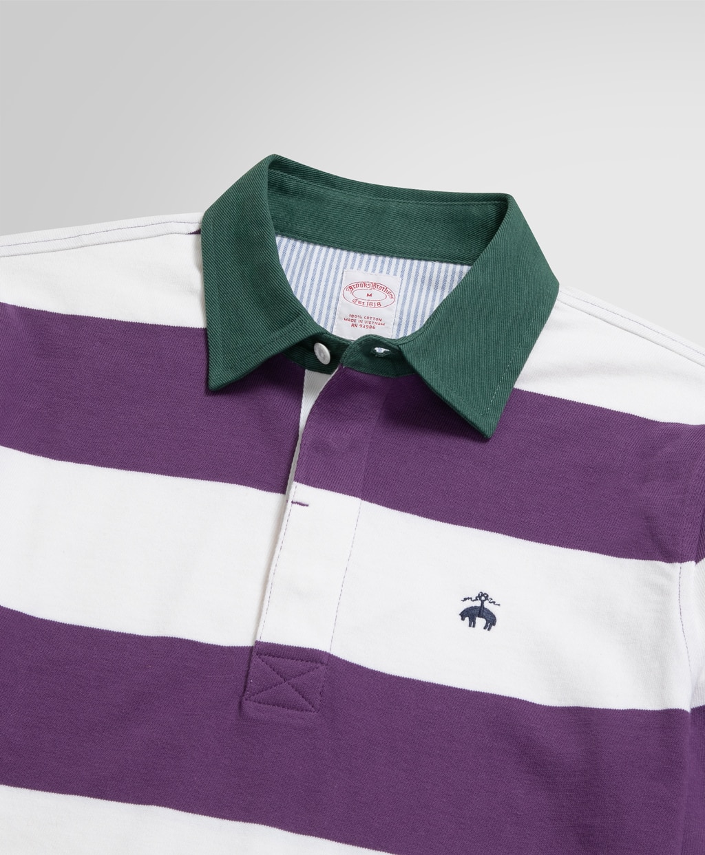 コットンジャージー GFロゴ ラグビーシャツ | Brooks Brothers Japan