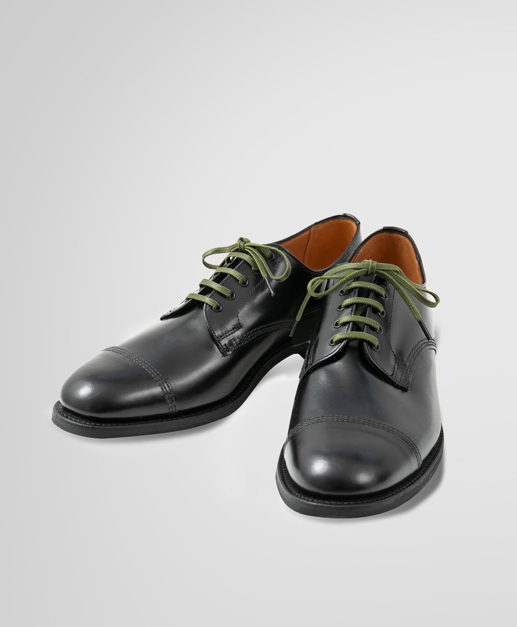 Brooks Brothers ×Sanders カーフレザー レースアップシューズ