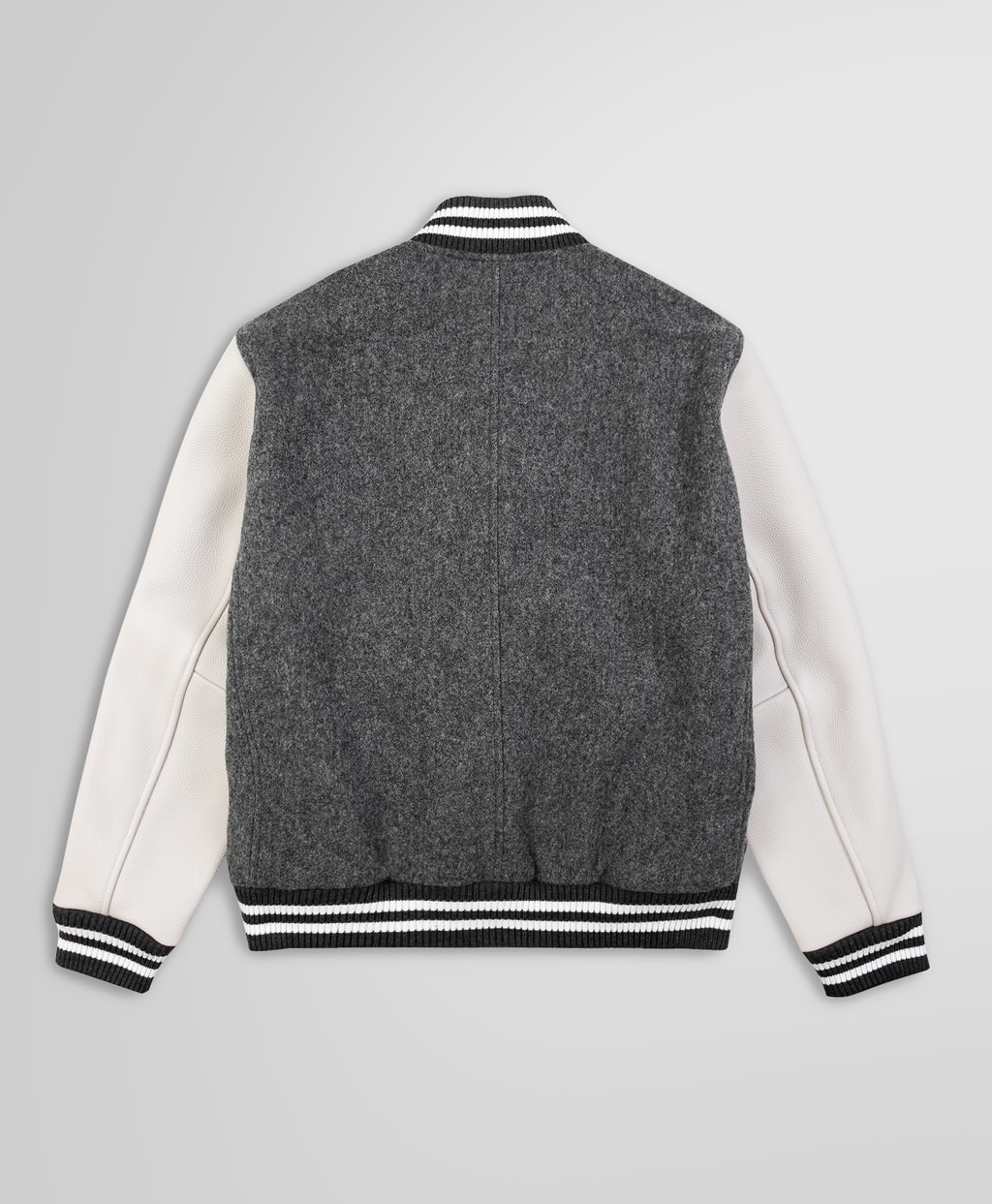 ウール/カウレザー バーシティジャケット | Brooks Brothers Japan