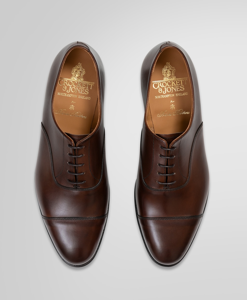Brooks Brothers × Crockett & Jones カウレザー コノート2