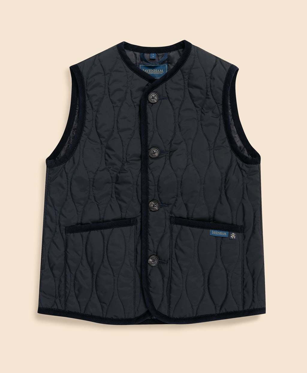 Brooks Brothers×LAVENHAM ソーンハム キルティングベスト Made in UK