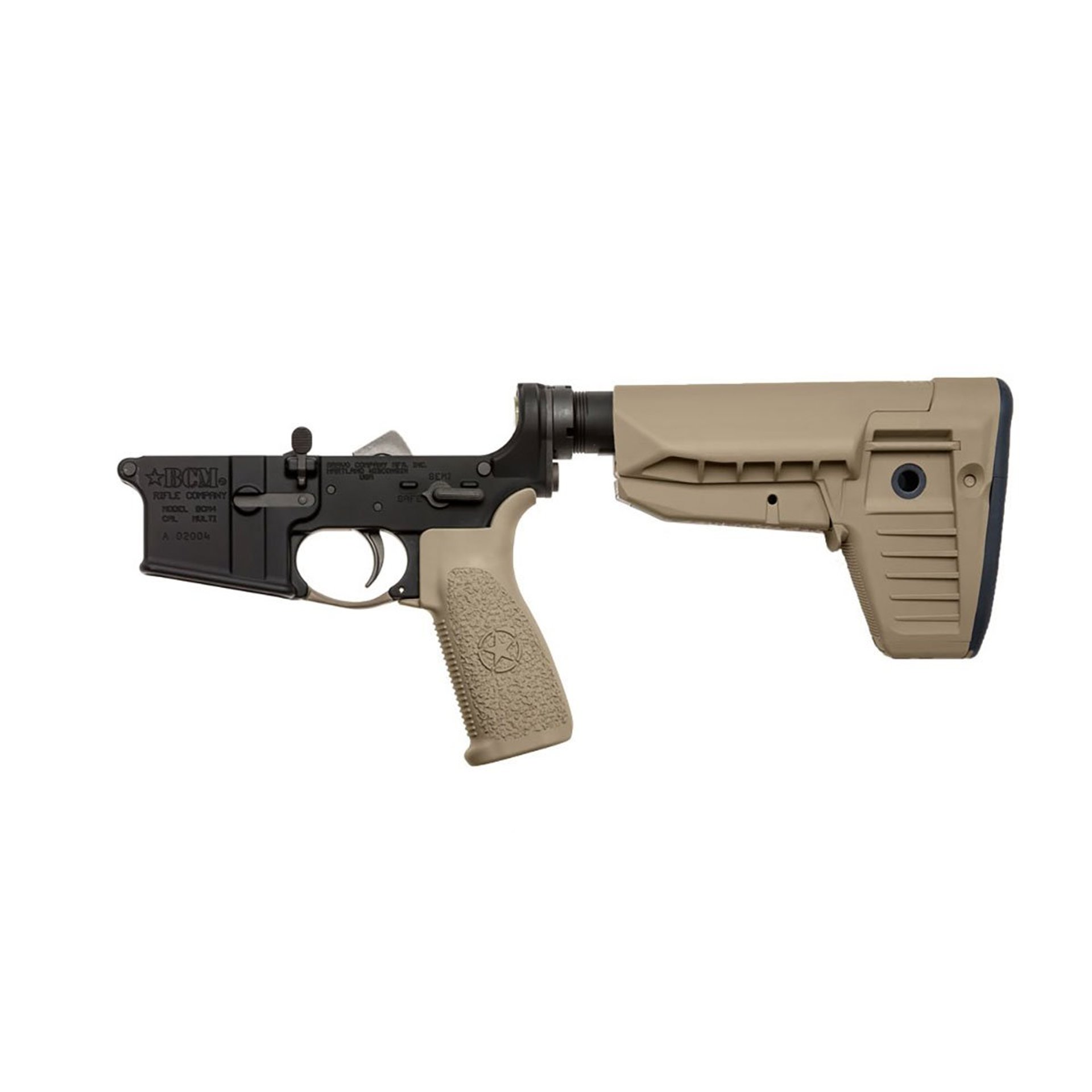 BRAVO COMPANY Lower w/MK2RMS-M1T0 & Stock Mod-1-SOPMOD FDE SKU