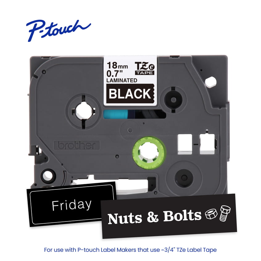 TZE345 | LabelMakersPrinters | By Brother