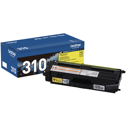TN310Y | Brother Genuine Toner - Yellow | By Brother