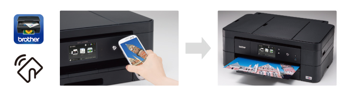 モバイル対応 - 特長 | DCP-J957N-B/W | インクジェットプリンター