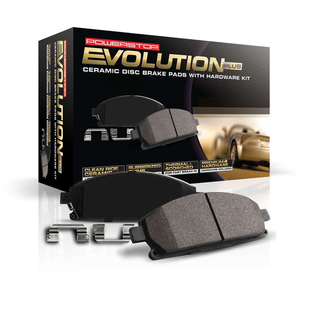 PowerStop 17-1210 - Z17 Low Dust Evolution Ceramic Brake Pads with