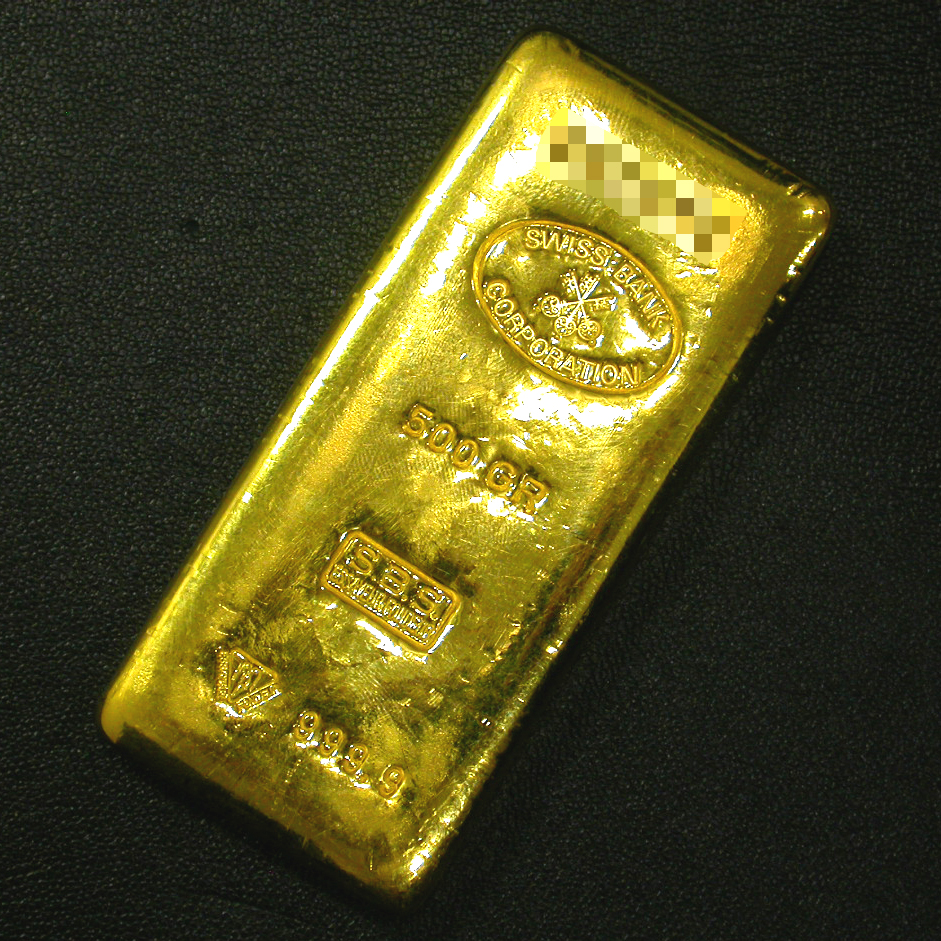 来店買取】スイスバンクSWISSBANK500g純金インゴット買取ガイド｜安心