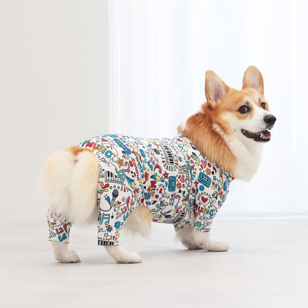 Buzz Factory バズファクトリー カラフルロンパース 胴長・短足わん