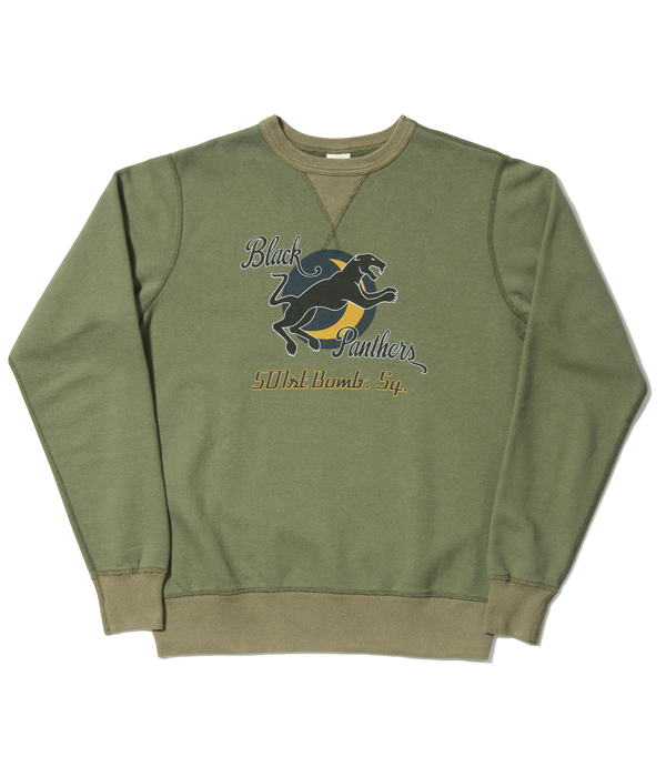 No. BR68626 / SET-IN CREW SWEAT SHIRTS 501st BOMB. SQ. “BLACK