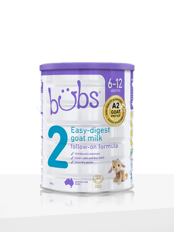 Bubs® Goat Milk Formula Stage 2 | Best Follow-on Formula in BD