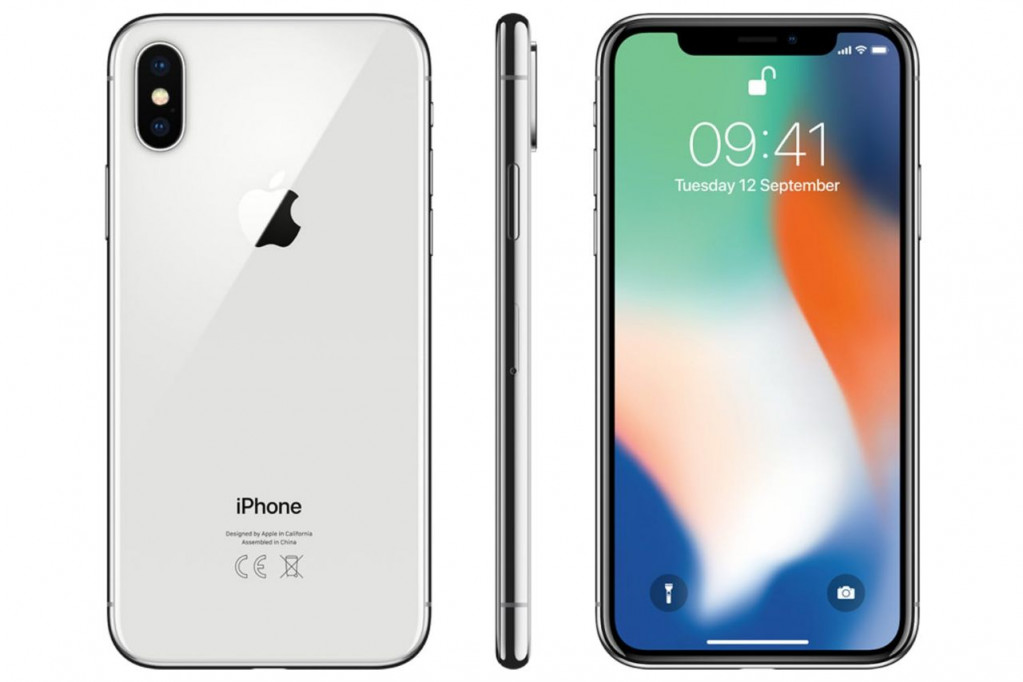 美品 iPhone X 256GB スペースグレーSIMフリー 国内版 SIMフリー