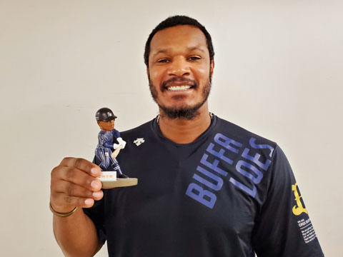 Bs選手ボブルヘッド付きチケット】9/25～27北海道日本ハム戦で山本由伸