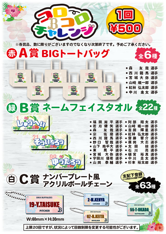 グッズ販売イベントin宮崎開催！！ | オリックス・バファローズ