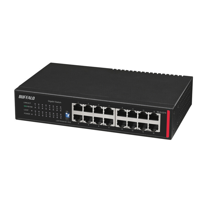 BUFFALO Business Switch ギガビットスイッチングハブ BS-GU2216