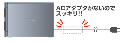 LS-WH2.0TGL/R1 : ネットワーク対応HDD(NAS) | バッファロー