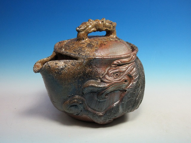 備前龍宝瓶｜作家名：中原 幸治｜文錦堂 | 文錦堂