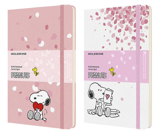 新製品】モレスキンから“桜×PEANUTS”柄限定ノート｜