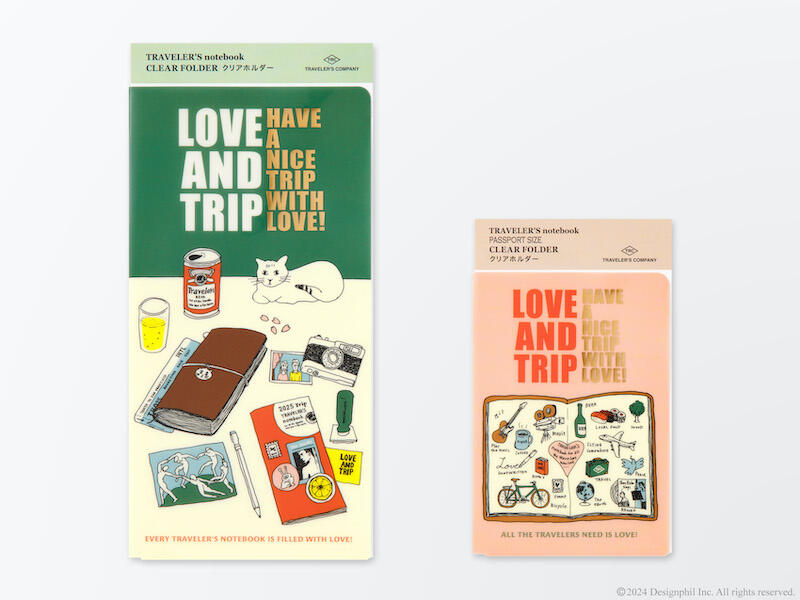 新製品】テーマは「LOVE AND TRIP」トラベラーズノートの2025年版ほか｜