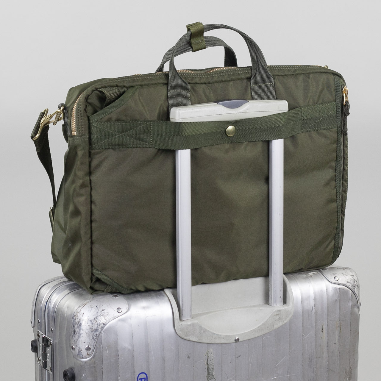 PORTER Force 3Way Briefcase Olive