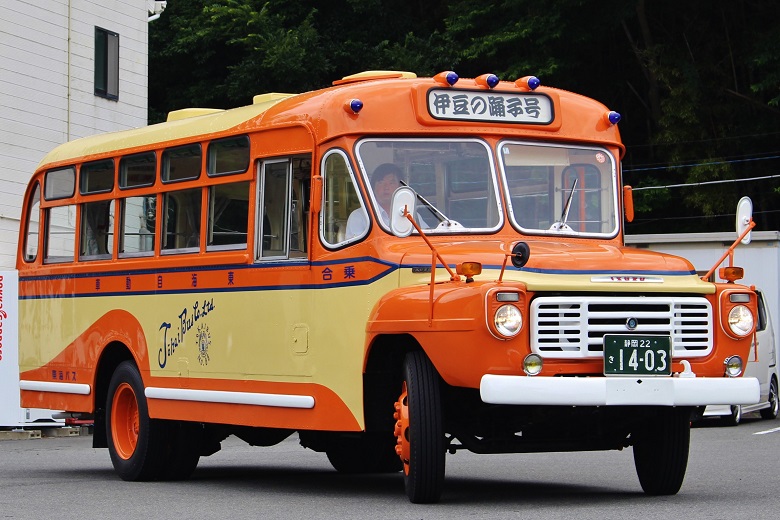 東海バスの所有するボンネットバス「伊豆の踊子号」をレストア！これ